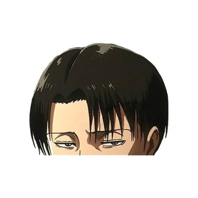 Attack on Titan 'Levi | Fierce' Vinyl Car Peeker Sticker
