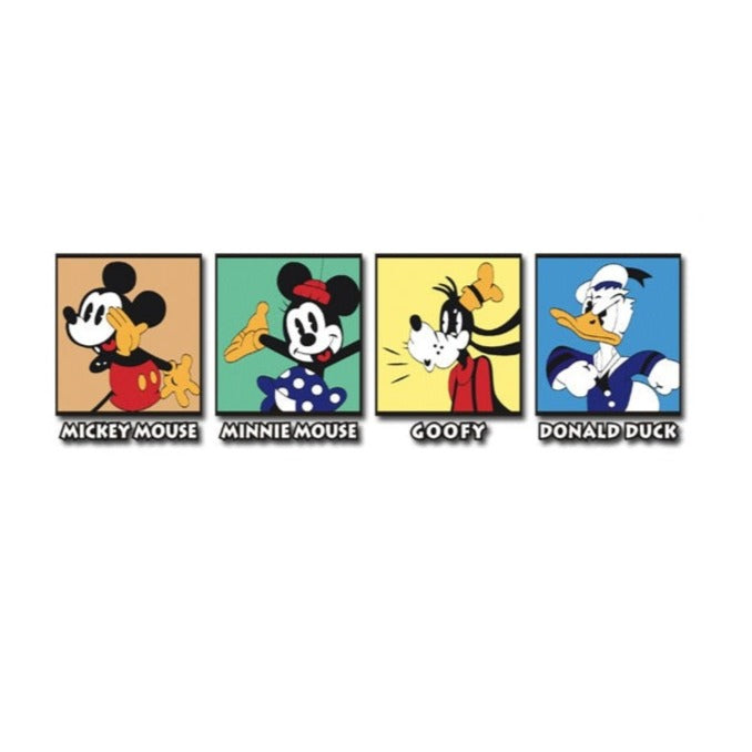 Mickey Mouse 'Mickey And Friends | Portrait' Vinyl Car Sticker