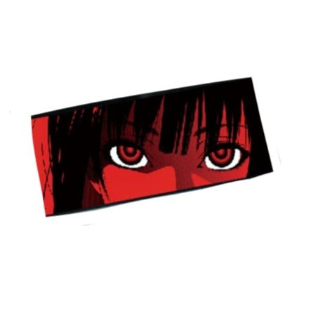 Kakegurui 'Yumeko Jabami | Serious' Vinyl Car Peeker Sticker