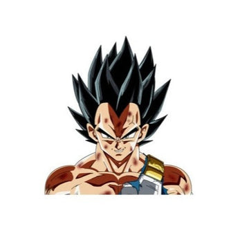 Dragon Ball Z 'Super Saiyan Vegeta | Smiling' Vinyl Car Sticker