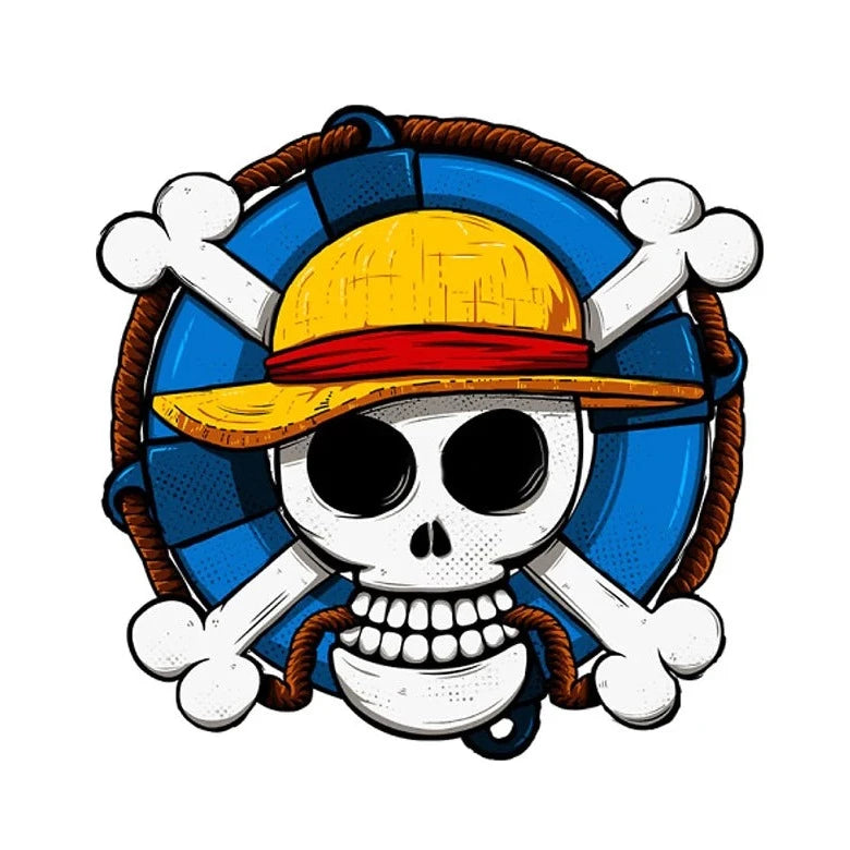One Piece 'Pirate Skull Logo | 1.0' Vinyl Car Sticker