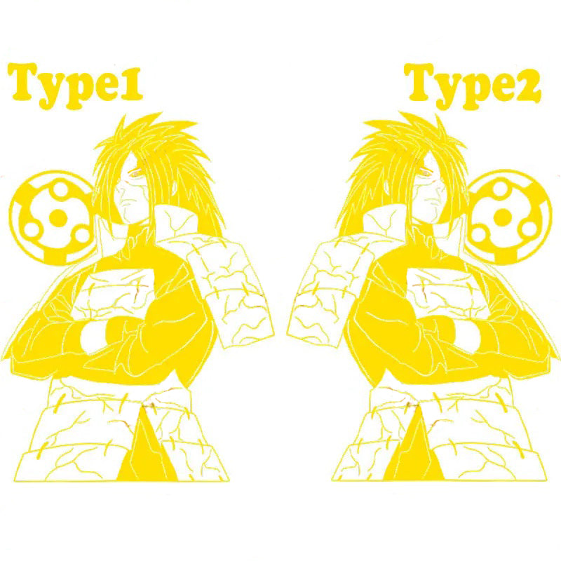 Naruto 'Madara Uchiha | Konohagakure' Vinyl Car Sticker