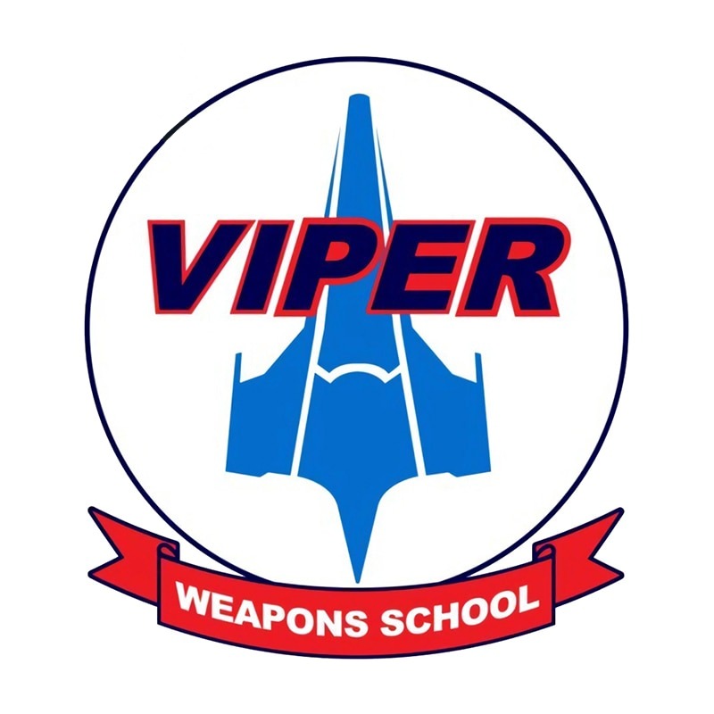 Battlestar Galactica 'Viper Weapons School | Logo' Vinyl Car Sticker