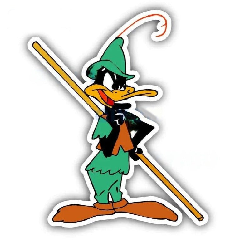 Looney Tunes 'Daffy Duck | Robin Hood' Vinyl Car Sticker