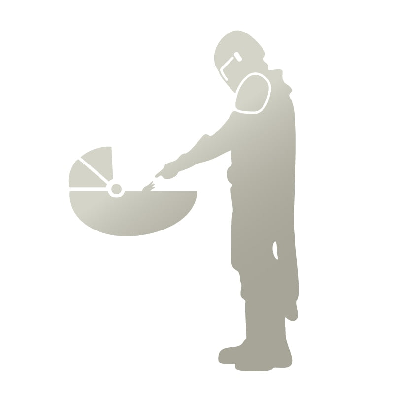 Star Wars 'Mando Meet Baby Yoda' Vinyl Car Sticker