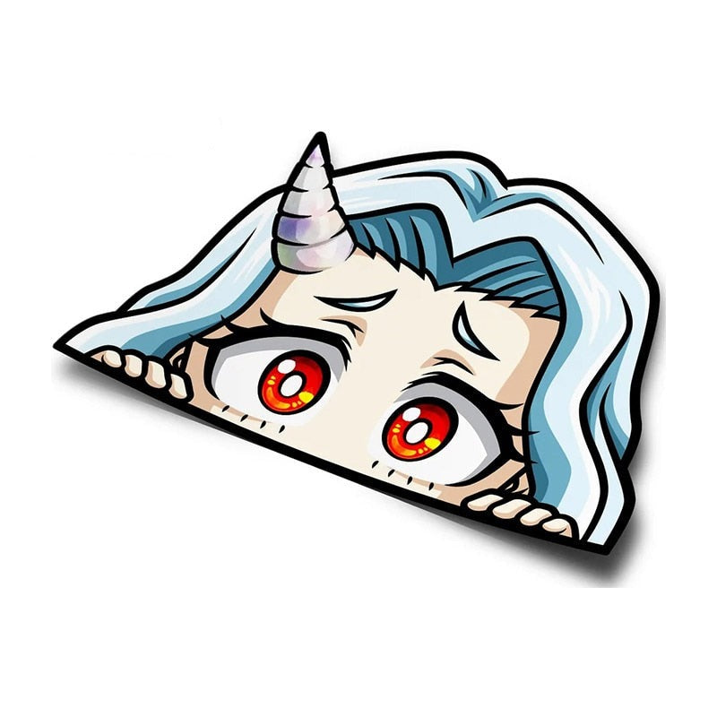 My Hero Academia 'Eri | Scared' Vinyl Car Peeker Sticker – Sticker Tuned
