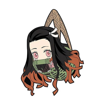 Demon Slayer 'Hanging Nezuko | Inside The Basket' Viny Car Sticker
