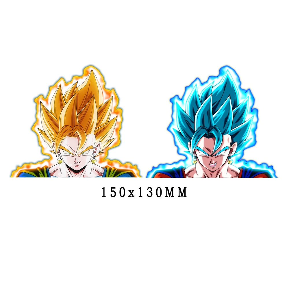Dragon Ball Z 'Vegetto | Super Saiyan' Vinyl Car 3D Motion Sticker