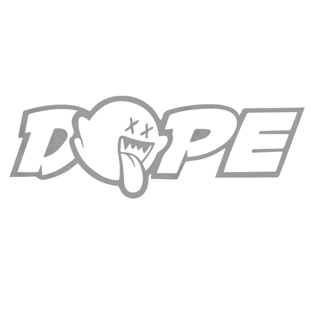 Cool 'Dope Ghost | Tongue Out' Vinyl Car Sticker