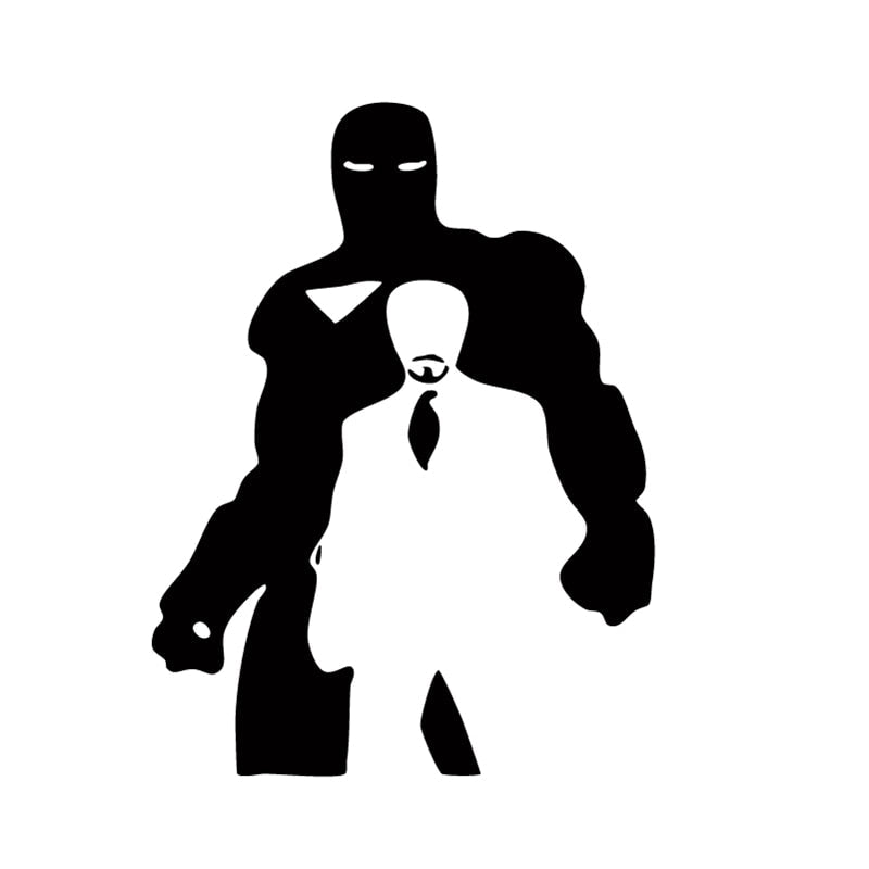 Iron Man 'Tony Stark' Vinyl Car Sticker