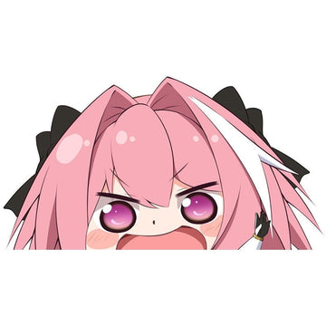 Fate/Apocrypha 'Young Astolfo | Shouting' Vinyl Car Peeker Sticker