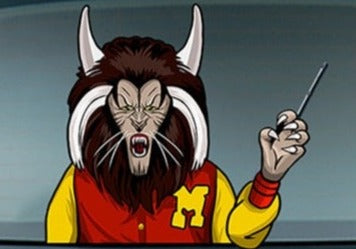 Halloween 'Michael Jackson's Thriller Werewolf' Vinyl Car Wiper Sticker