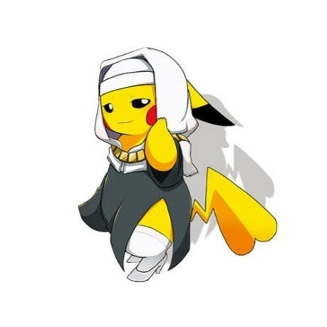 Pikachu x Kiara Sessyoin Vinyl Car Sticker