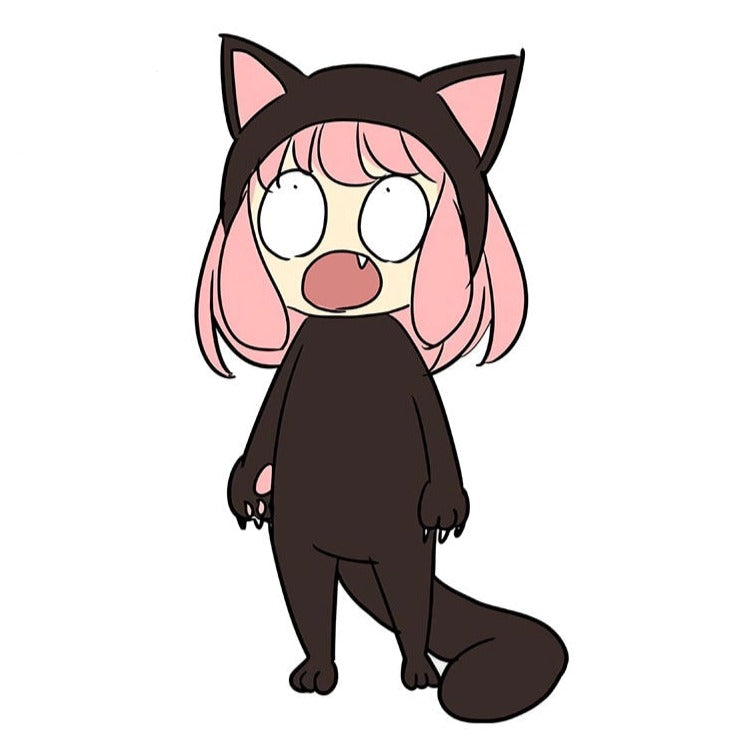 Spy x Family 'Anya | Cat Costume' Vinyl Car Sticker