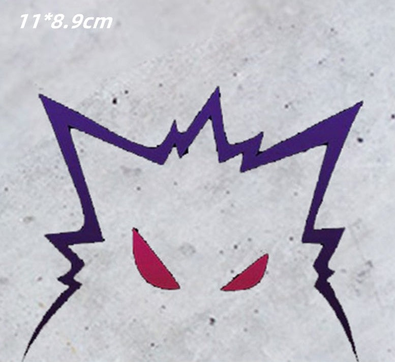 Pokemon 'Gengar | Peeking' Vinyl Car Peeker Sticker