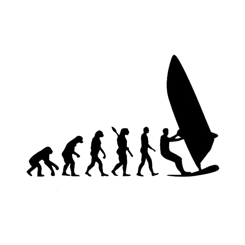 Sailing 'Evolution' Vinyl Car Sticker