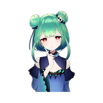 Virtual YouTuber 'Uruha Rushia | Thinking' Vinyl Car Sticker