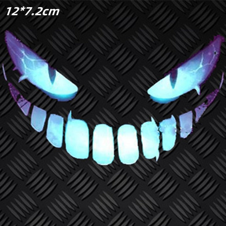 Pokemon 'Gengar | Fierce Evil Face' Vinyl Car Peeker Sticker