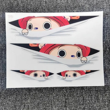 One Piece 'Tony Tony Chopper | Staring' Vinyl Car Peeker Sticker