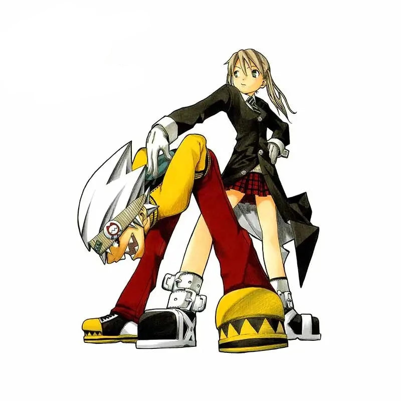Soul Eater ' Maka Albarn | Soul Evans Smiling' Vinyl Car Sticker