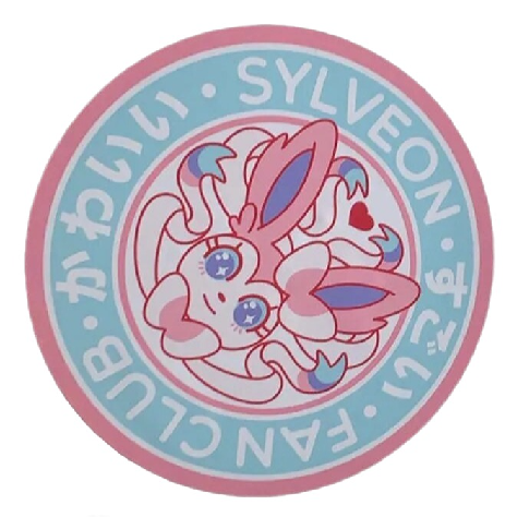 Pokemon 'Sylveon Fan Club' Vinyl Car Sticker