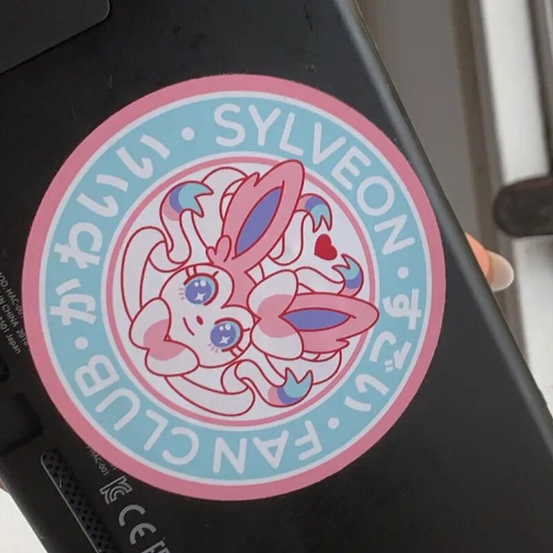 Pokemon 'Sylveon Fan Club' Vinyl Car Sticker