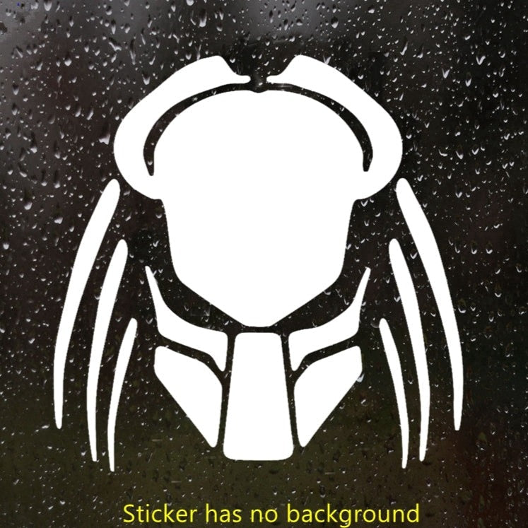 Predator 'Predator Mask | Front View' Vinyl Car Sticker