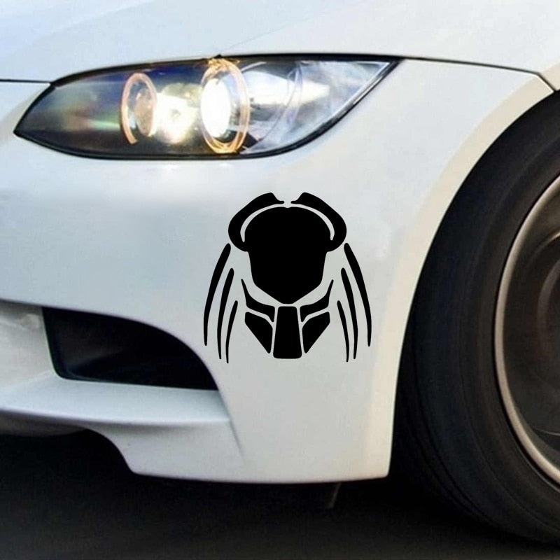 Predator 'Predator Mask | Front View' Vinyl Car Sticker