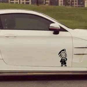 Naruto 'Hidan | Triple-Bladed Scythe' Vinyl Car Sticker