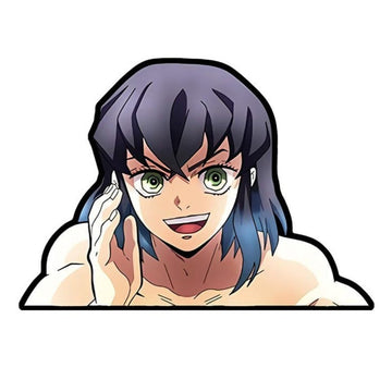 Demon Slayer 'Inosuke | Whispering' Vinyl Car Sticker