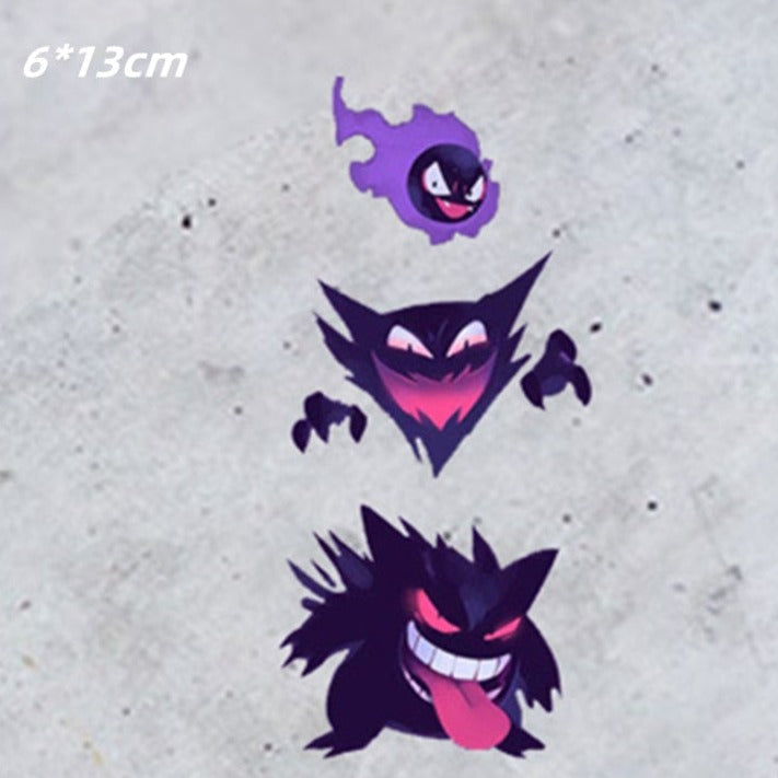 Pokemon 'Gastly, Haunter And Gengar | Scary Face' Vinyl Car Sticker