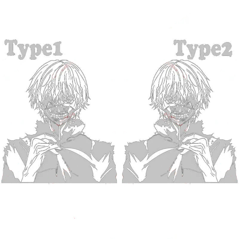 Tokyo Ghoul 'Ken Kaneki| Red Eye' Vinyl Car Sticker