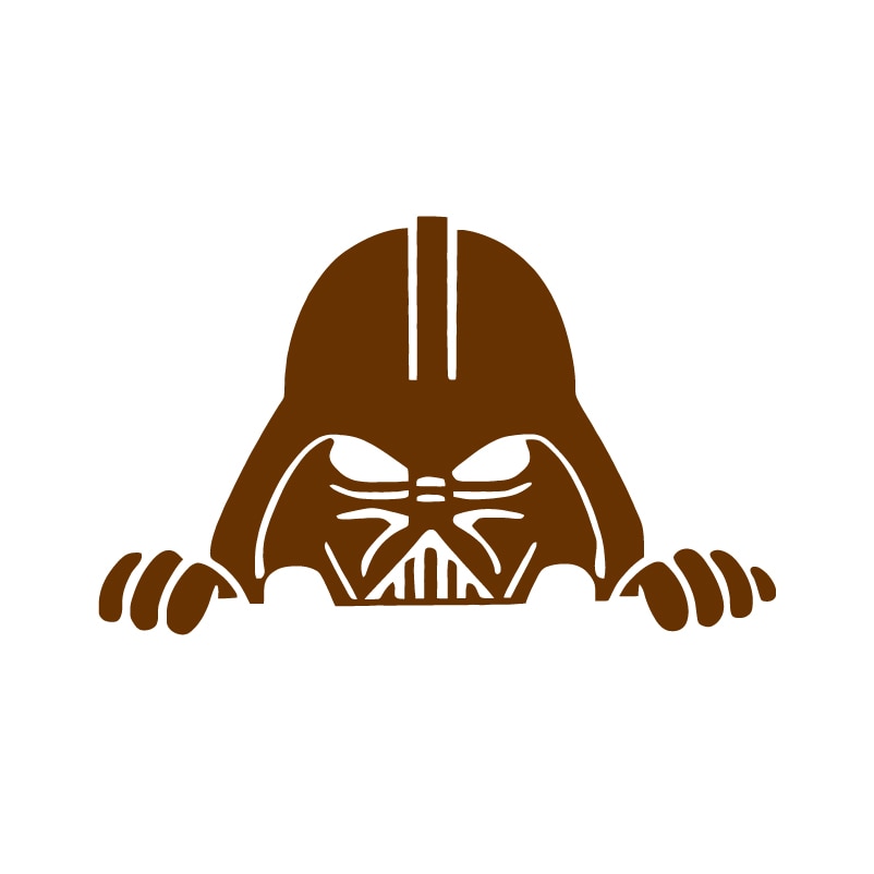 Star Wars 'Darth Vader | Peeking' Vinyl Car Peeker Sticker