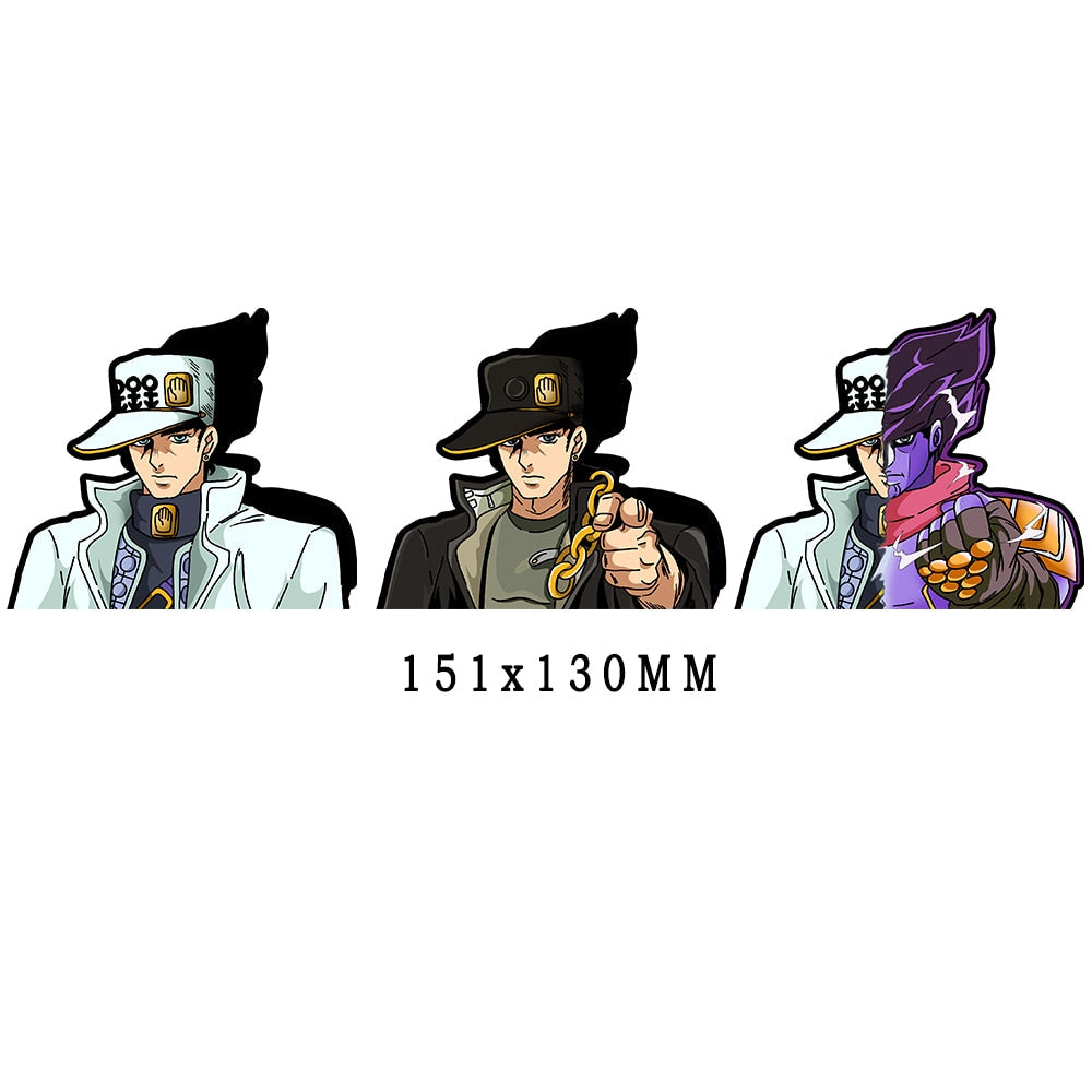 JoJo's Bizarre Adventure 'Jotaro Kujo' Vinyl Car 3D Motion Sticker