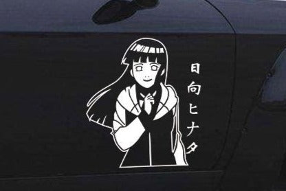 Naruto 'Hyuga Hinata | Slender Girl' Vinyl Car Sticker