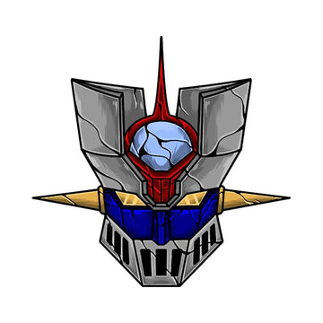 Mazinger Z 'Infinity Head' Vinyl Car Sticker