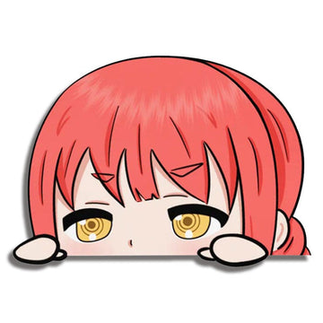 Chainsaw Man 'Chibi Makima | Sad' Vinyl Car Peeker Sticker