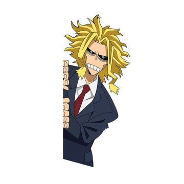 My Hero Academia 'All Might | Looking' Vinyl Car Peeker Sticker