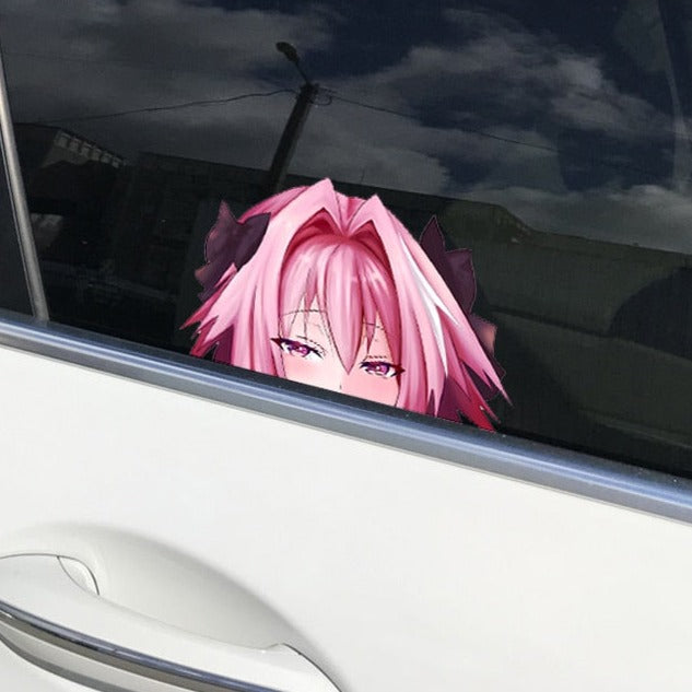 Fate/Apocrypha 'Astolfo | Serious' Vinyl Car Peeker Sticker