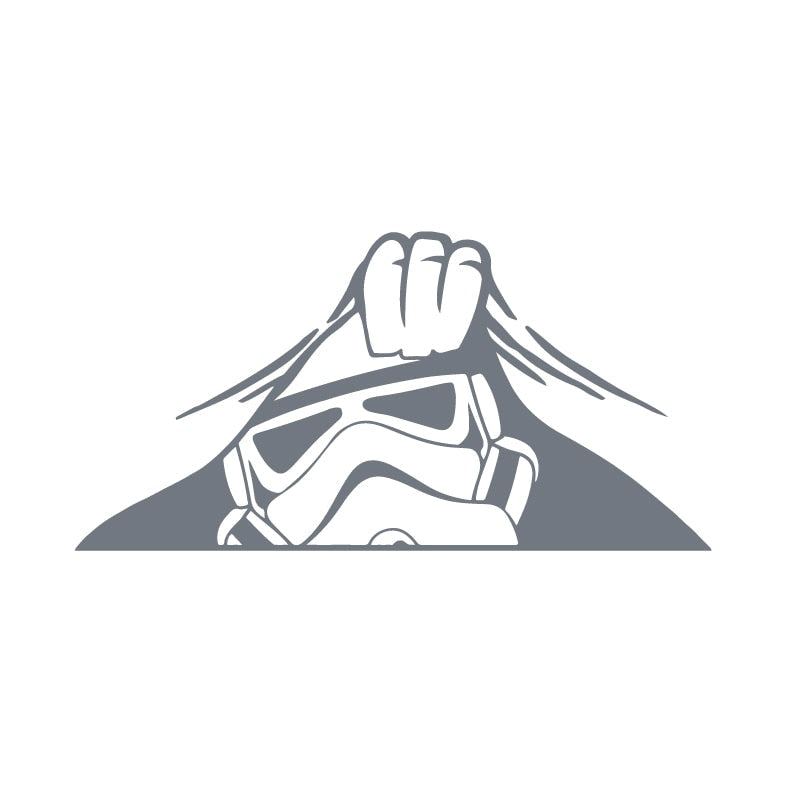 Star Wars 'Stormtrooper | Looking' Vinyl Car Peeker Sticker
