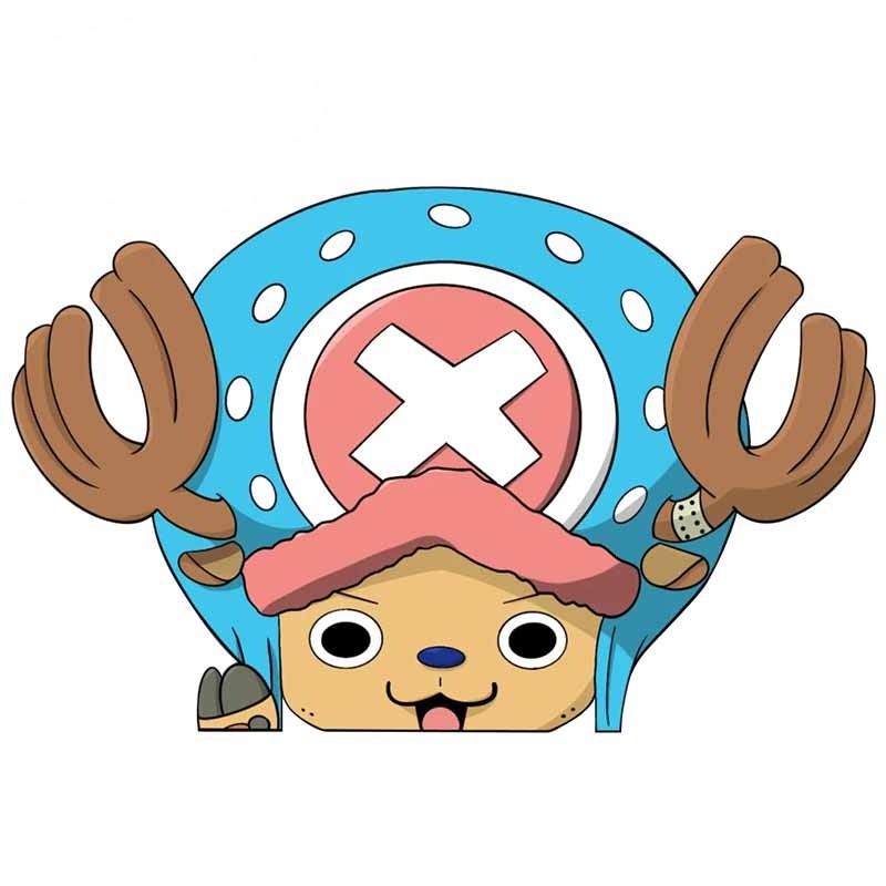 One Piece 'Tony Tony | Happy | 2.0' Vinyl Car Peeker Sticker