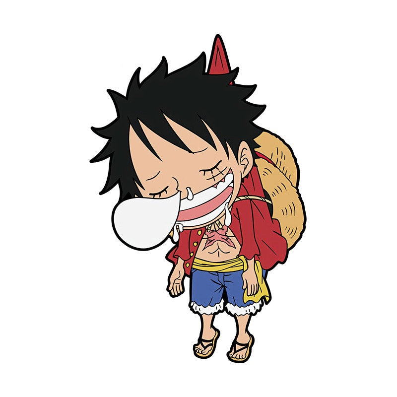 One Piece 'Hanging Luffy | Snot Bubble' Vinyl Car Sticker