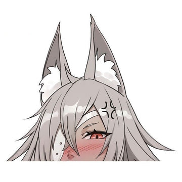 Mushoku Tensei 'Ghislaine Dedoldia | One Eye' Vinyl Car Peeker Sticker