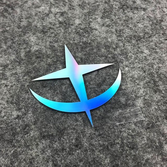 Mobile Suit Gundam 'Earth Federation Forces |  Emblem' Vinyl Car Sticker