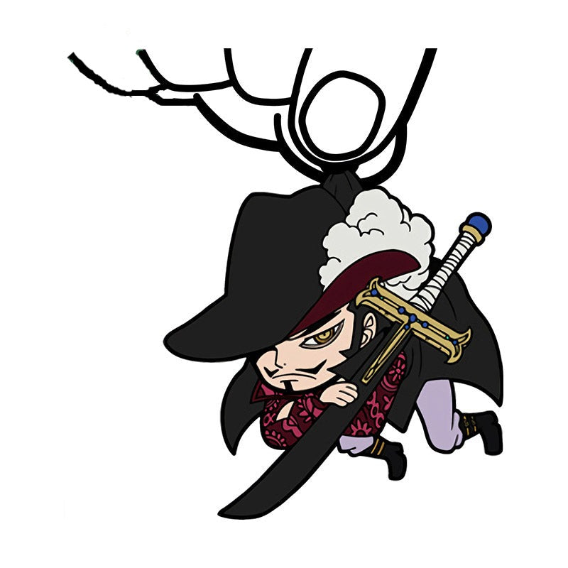 One Piece 'Hanging Dracule Mihawk | Yoru Sword' Vinyl Car Sticker