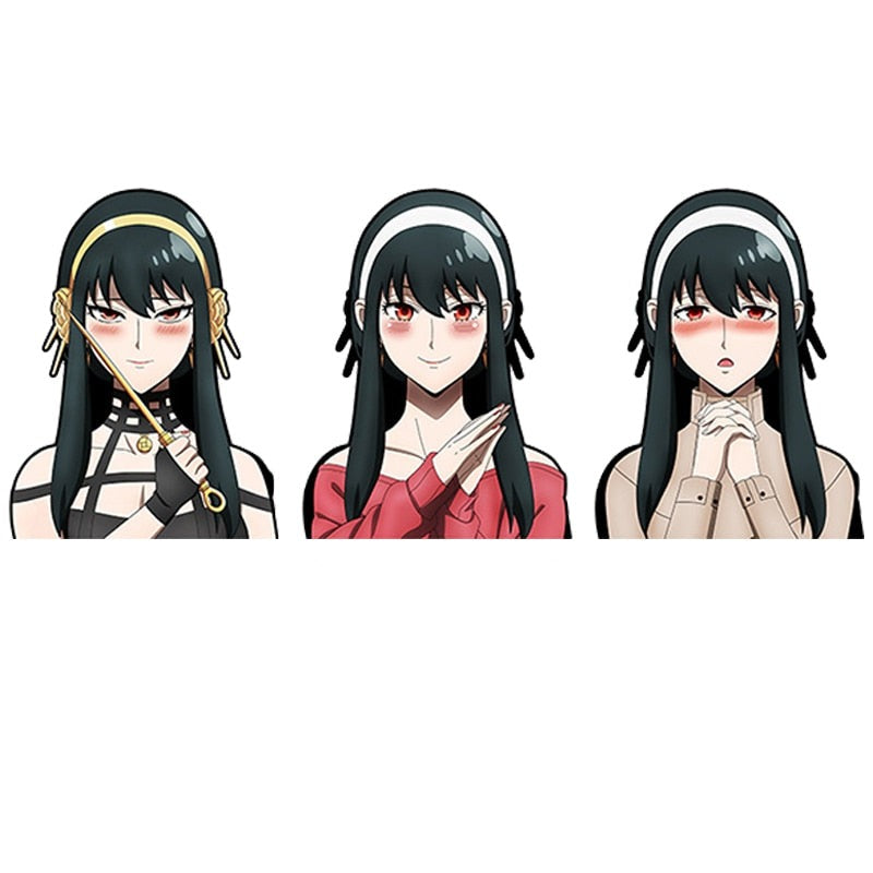 Spy x Family 'Yor Forger' Vinyl Car 3D Motion Sticker