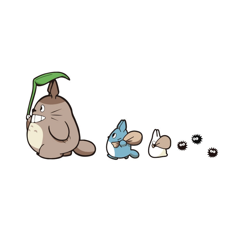 My Neighbor Totoro ‘Line Up | Left 2.0’ Vinyl Car Sticker