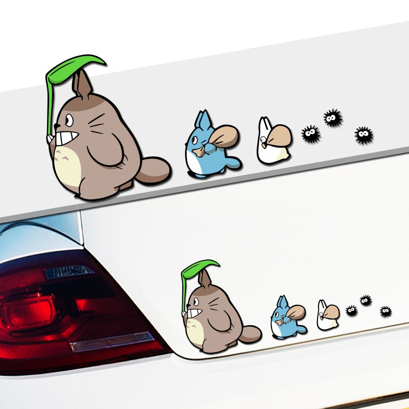 My Neighbor Totoro ‘Line Up | Left 2.0’ Vinyl Car Sticker