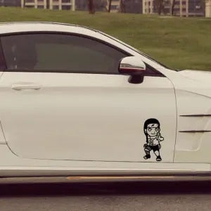 Naruto 'Neji Hyuga | Gentle Fist' Vinyl Car Sticker