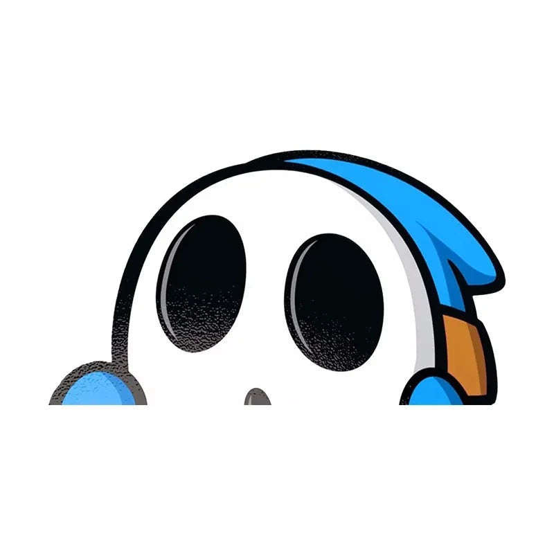 Super Mario Bros. 'Shy Guy | 2.0' Vinyl Car Peeker Sticker
